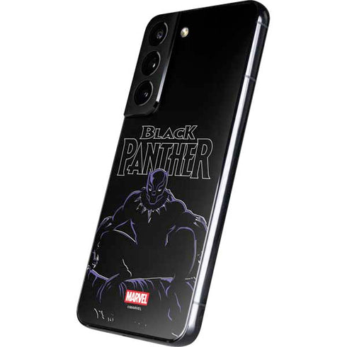 Marvel Black Panther Night Time Watch Galaxy S22 Plus Skin